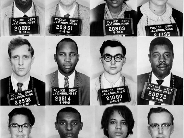 Freedom Riders Arrested