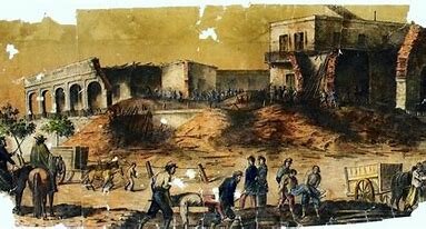 La caída de La Nueva España