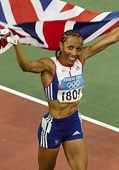 Kelly Holmes from Great Brittan 2004