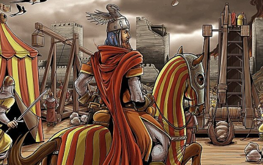 Comencen les conquestes cristianes. Conquesta de Girona