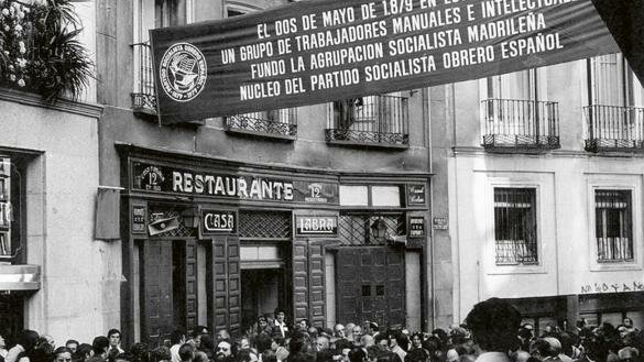 Fundació del PSOE a Madrid