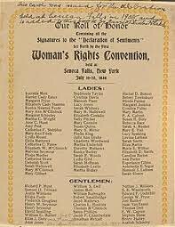 Declaración de Séneca Falls
