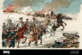 Rusia derrotada por Japón