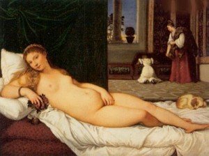 Venus de Urbino, Tiziano