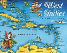 Columbus lands in the Caribbean