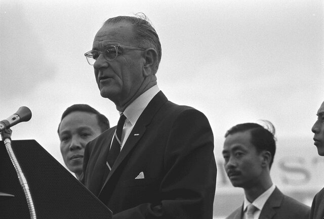 President Johnsons speech “Why We Are in Vietnam”