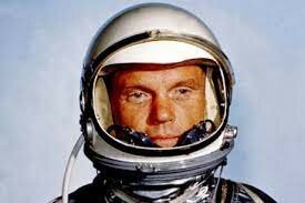 Jhon Glenn was the first american to orbit the earth