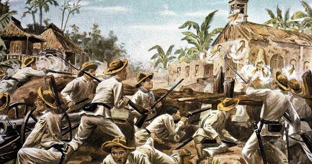 Pérdida de las últimas tropas Españolas