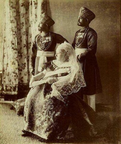 La regina Vittoria è imperatrice d'India