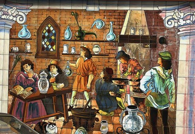 Maquinaria en el pan