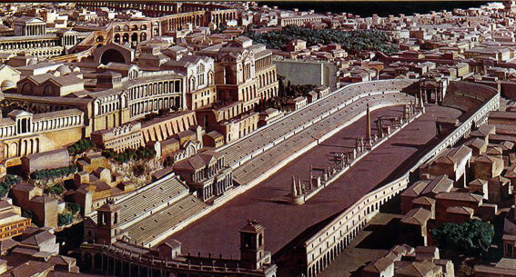 Construcción del circo maximo