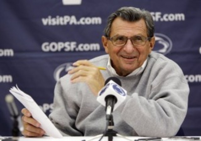 Penn State canceled Joe Paterno's weekly press conference