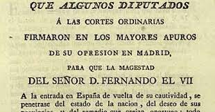 Manifiesto de los persas