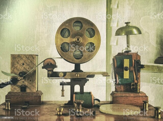 Máquina de Impresión de Codigo Morse.