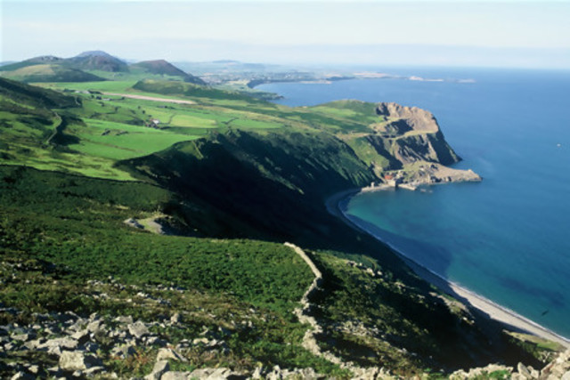 The couple moves in together in a cottage in North Wales