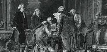 1783: Treaty of Paris is signed, officially recognized the independence of the United States