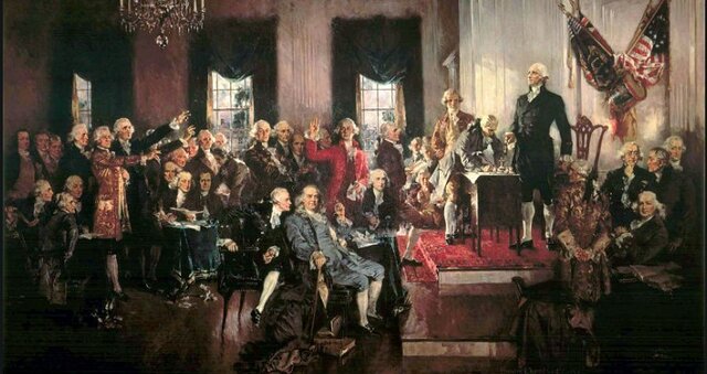 1787: Constitutional Convention in Philadelphia drafts the Constitution of the United States