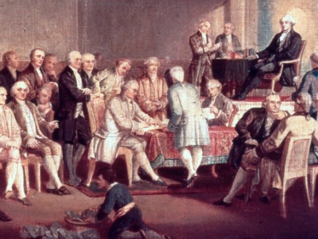 1788: Constitution is ratified by 11 of the 13 states and goes into effect
