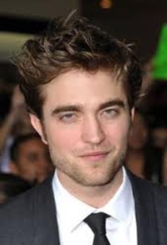 Robert Pattinson is Edward Cullen.