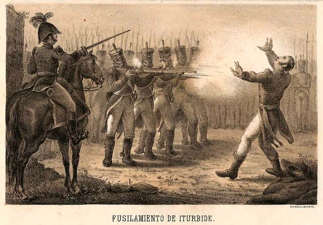 Fusilamiento de Agustín de Iturbide