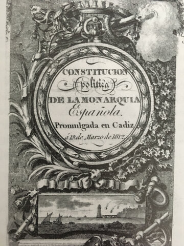 Constitución Política de la Monarquía Española