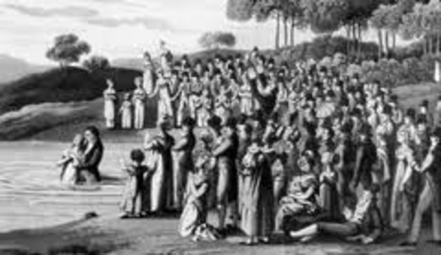 England Establishes colonies that become the USA