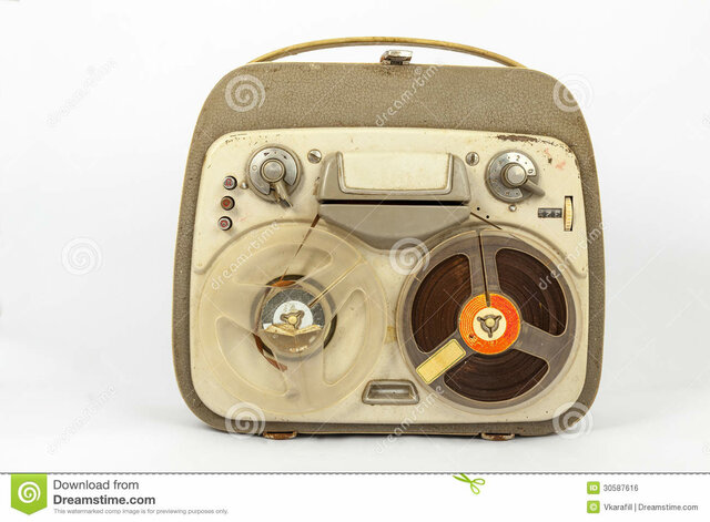 Le magnétophone à bande