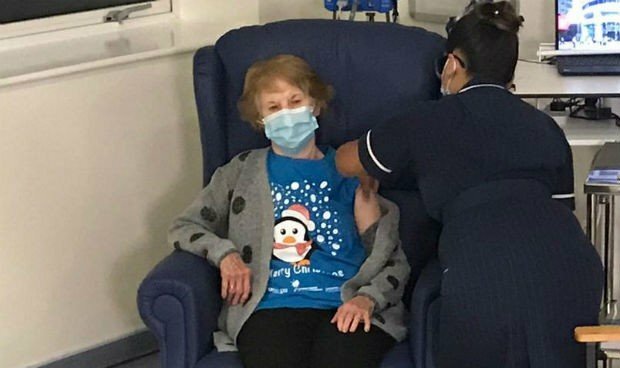 Primera vacunación contra el covid