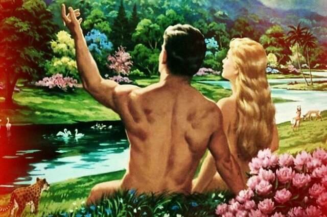 Descanso de la creación / Adán y Eva >