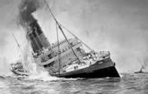 (3) Sinking of the Lusitania