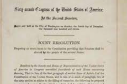 (3) Seventeenth Amendment