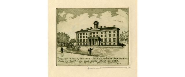 Aparece en la ciudad de Boston el Tremont House Hotel