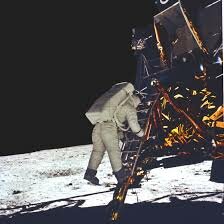 Humans landed on the Moon for the first time