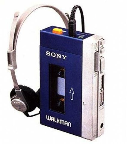 le walkman ou baladeur