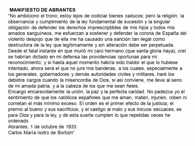 Manifiesto de Abrantes