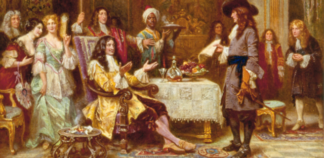 William Penn receives charter for Pennsylvania
