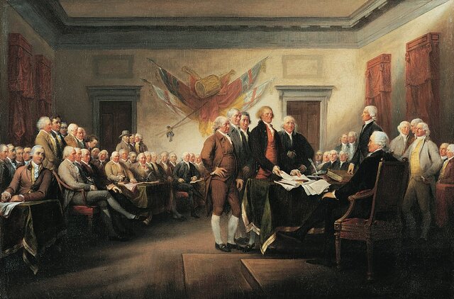 Declaration of Independence is signed