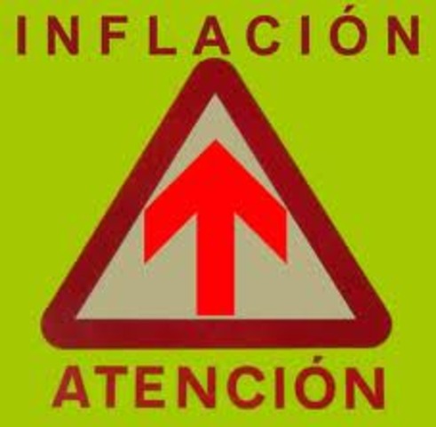 Inflación pasa del 17,8% al 81,8% hasta el año 1982.