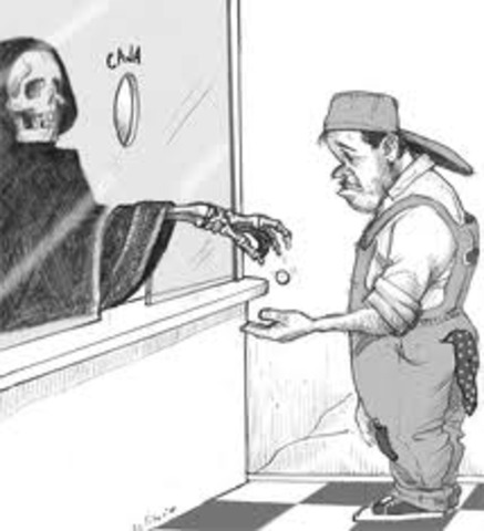 Salario real se reduce en 40% hasta el año 1982.