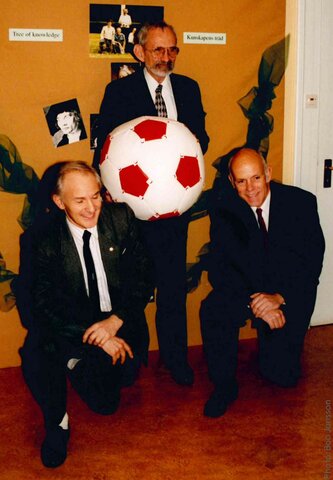 Harold Kroto, Robert Curl y Richard Smalley