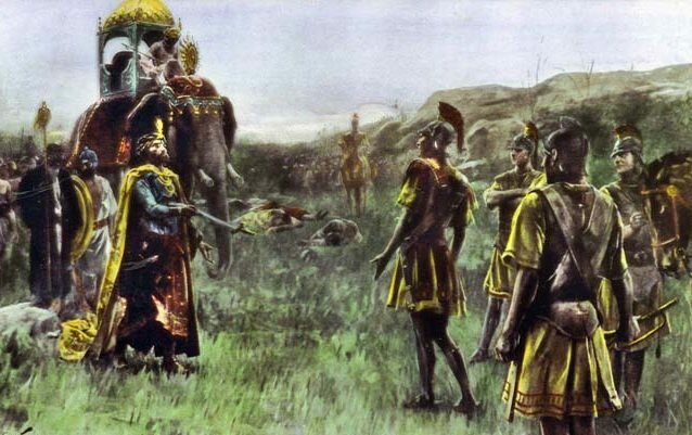Alexander invades India