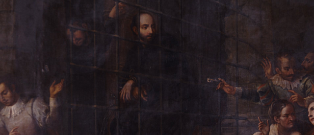 San Ignacio es mandado a la cárcel de Salamanca