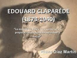 Claparéde inicia seminarios sobre Psicopedagogía.