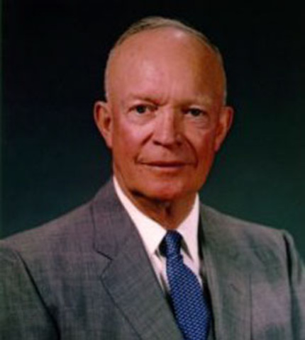 Dwight D. Eisenhower Inaugurated as President