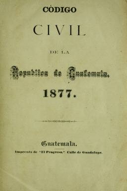 Guatemala, Código Civil
