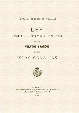 Ley de Puertos Francos de Canarias