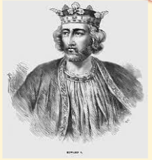 Rey Edward utiliza una cuchara en su vestuario