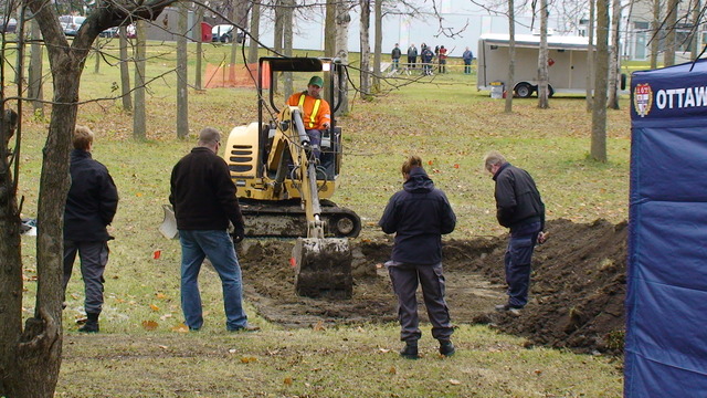 Cops start digging at 2nd site