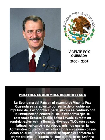 VICENTE FOX QUEZADA (Programa de Desarrollo Humano Oportunidades )
