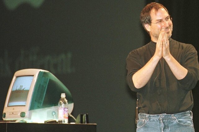 The iMac was introduced